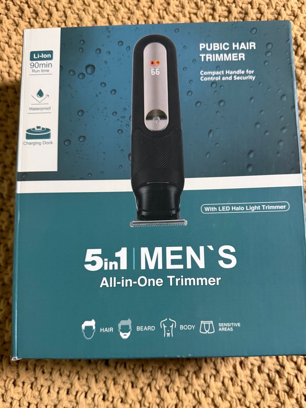Men's 5-in-1 All-in-One Trimmer – Black